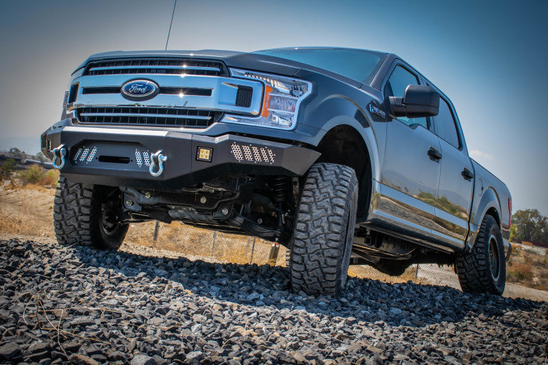 Ford F-150 Front Bumper With Light Holes 18-20 Ford F-150 F