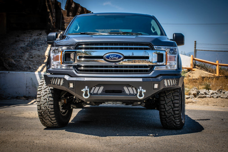 Ford F-150 Front Bumper With Light Holes 18-20 Ford F-150 F
