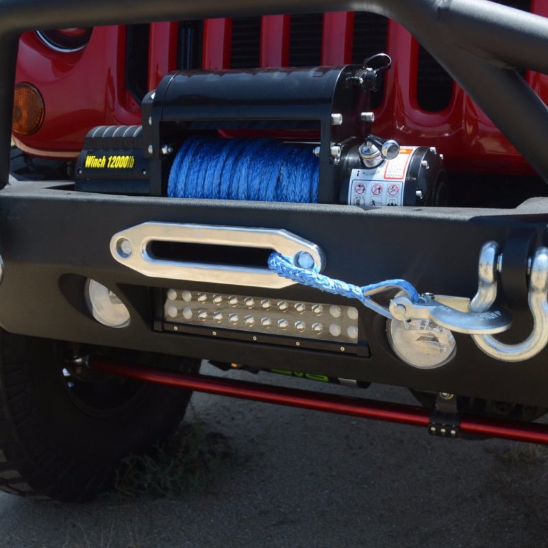 Jk/Jl Front Bumper 07-18 Wrangler Jk/Jl Steel Mid Length