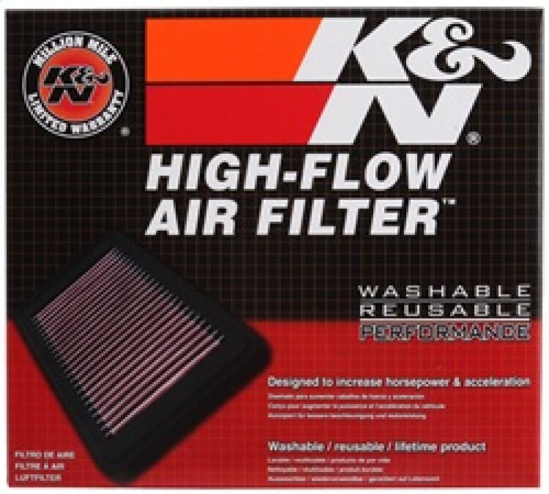 K&N Replacement Air Filter For 2021-2023 Ford Bronco Sport 1.5L L3 Gas; Ford Bronco Sport 2.0L L4 Gas 33-3131