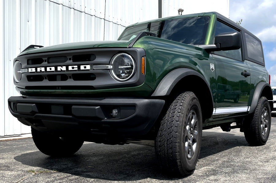 2021-2023 Ford Bronco Rocker Door Vinyl Pinstripes Package