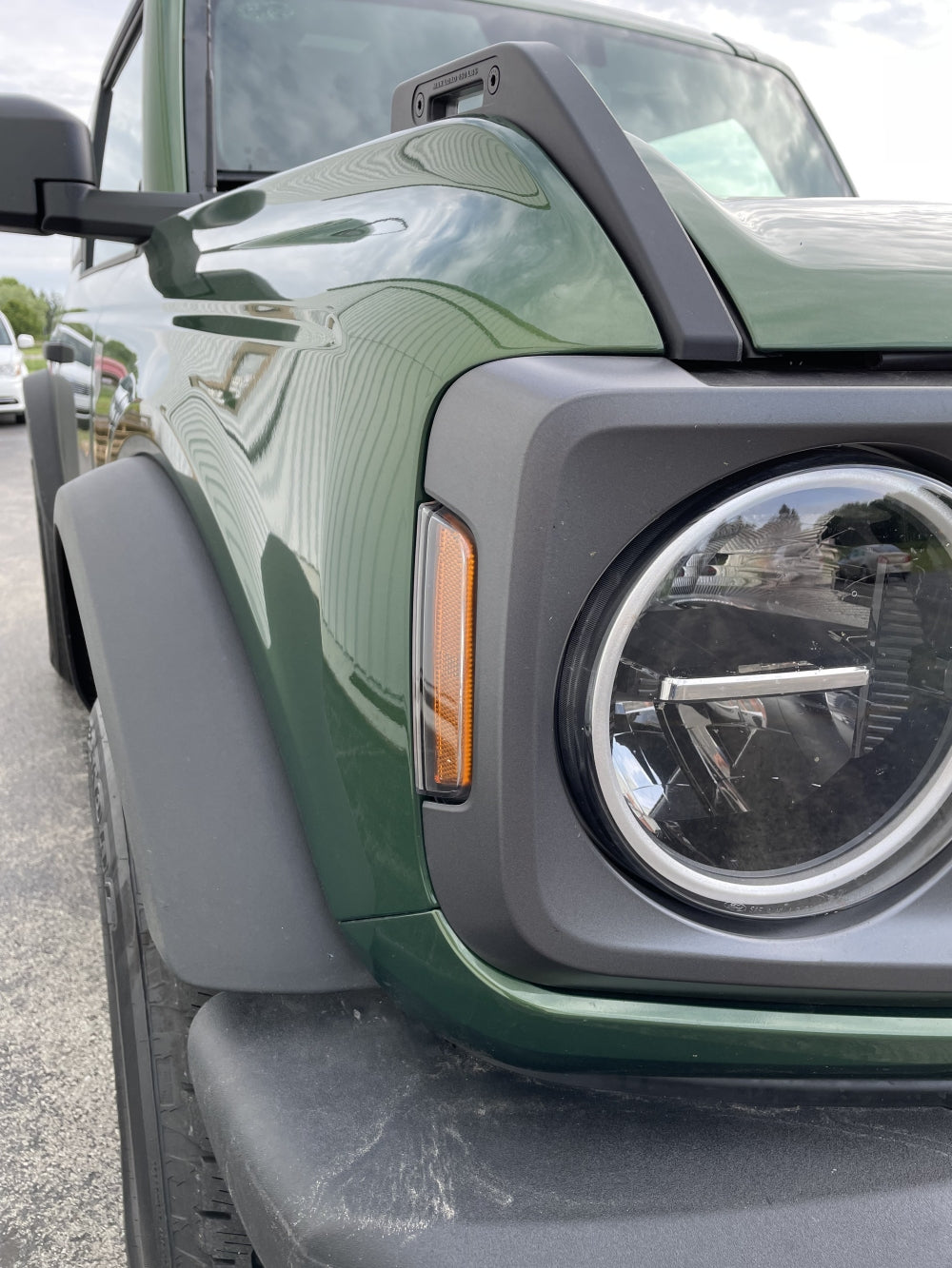 2021-2023 Ford Bronco Side Marker Lights Smoked Tint Blackout Package