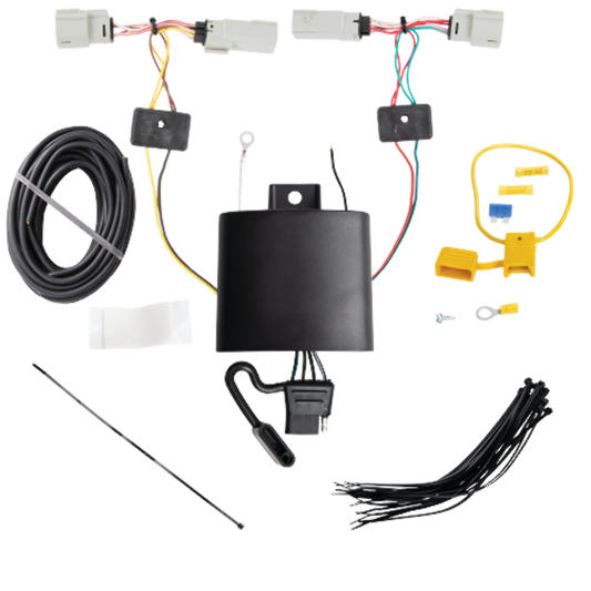 Draw-Tite T-One® T-Connector Harness, 4-Way Flat, w/Circuit Protected ModuLite® HD Module Fits 2021-2024 Ford Bronco