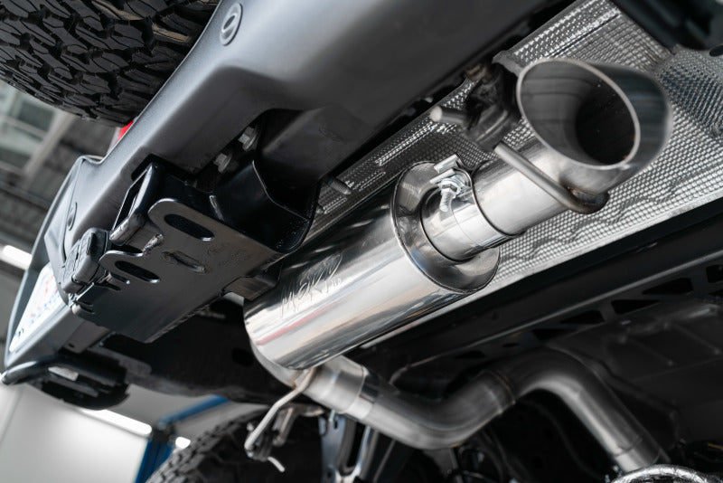 MBRP Aluminized 3" Cat-Back Single Exit Rear Exhaust fits 2021-2024 Ford Bronco S5237AL