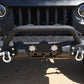 Jk Front Bumper W/Led Lights 07-18 Jk Steel Mid Length Stubby W/Winch Plate