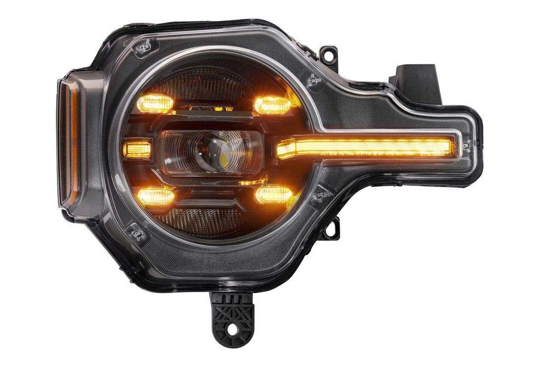 2021-2023 Ford Bronco Morimoto Xb Led Headlights Amber Drl