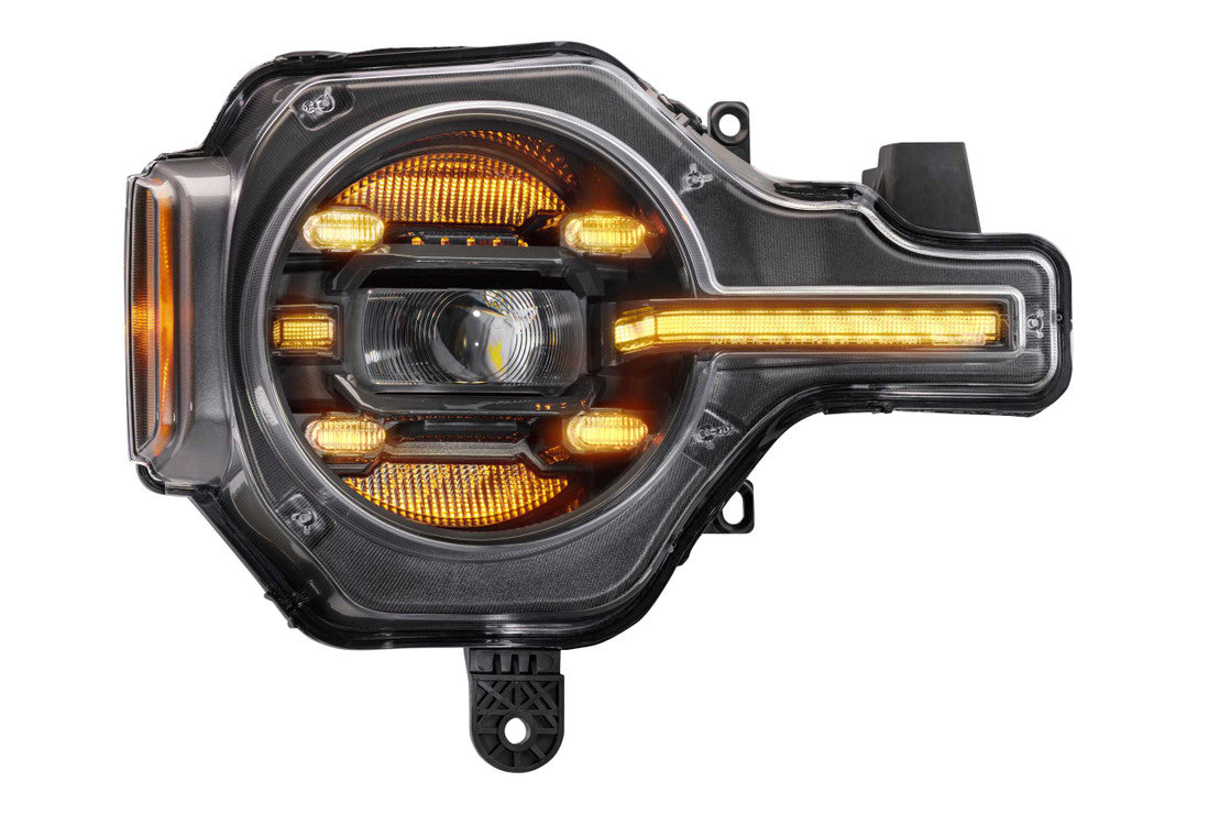 2021-2023 Ford Bronco Morimoto Xb Led Headlights Amber Drl