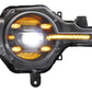 2021-2023 Ford Bronco Morimoto Xb Led Headlights Amber Drl