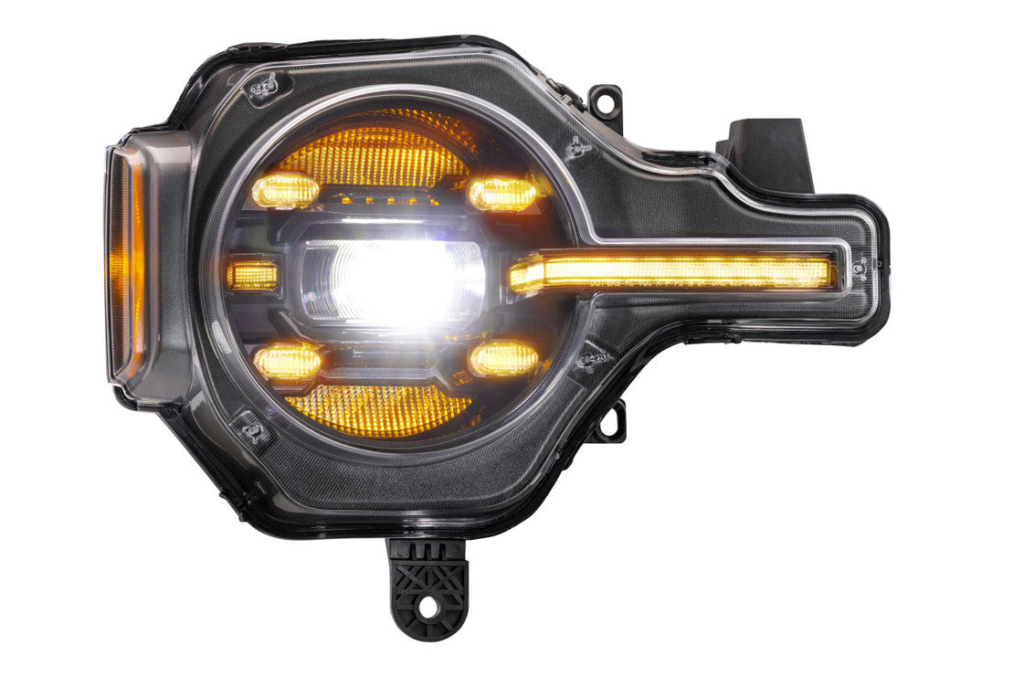 2021-2023 Ford Bronco Morimoto Xb Led Headlights Amber Drl