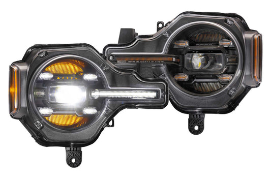 2021-2023 Ford Bronco Morimoto Xb Led Headlights White Drl