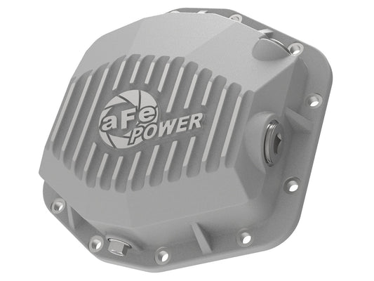 aFe Power 46-71290A Fits 2021-2024 Ford Bronco Raw Metal Dana M220 Differential Cover W/Machined Fins