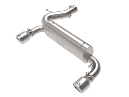 aFe Vulcan Series 3 IN to 2.5" Stainless Steel Axle-Back Exhaust System for 2021-2024 Bronco 49-33137-P