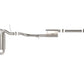 aFe Vulcan Series 3" to 2.5" Stainless Steel Cat-Back Exhaust System w/Carbon Tip Fits 2021-2024 Ford Bronco 49-33138-C