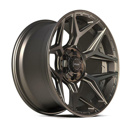 4PLAY Gen3 4P06 20x10 6x135mm & 6x5.5" Bronze for Bronco Tacoma Raptor 4Runner