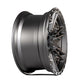 4PLAY Sport2.0 4PS01 17x9 -6et 5x5" & 5x5.5" Matte Black for 2021-2023 Ford Bronco