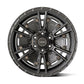 4PLAY Sport2.0 4PS01 17x9 -6et 6x135mm & 6x5.5" Matte Black for 2021-2023 Ford Bronco