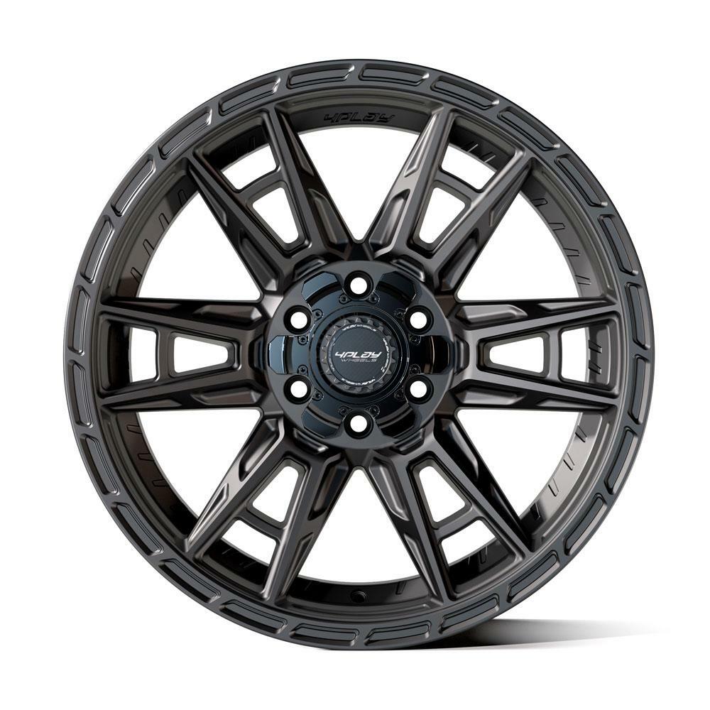 4PLAY Sport2.0 4PS20 17x9 18et 6x135mm & 6x5.5" Matte Black for 2021-2023 Ford Bronco