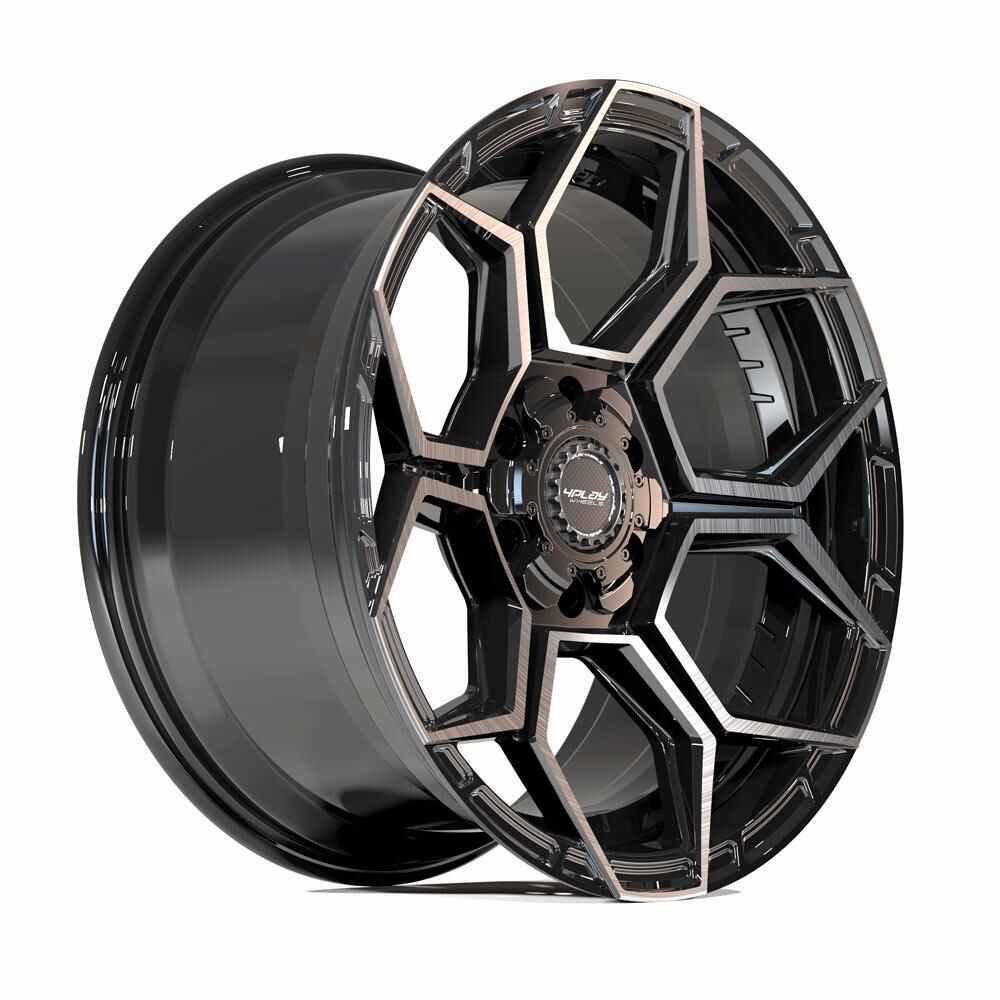 4PLAY Sport2.0 4PS26 18x9 18et 6x135mm & 6x5.5" Brushed Dark Charcoal for 2021-2023 Ford Bronco