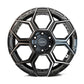 4PLAY Sport2.0 24x10 24et 6x135mm & 6x5.5" Brushed Dark Charcoal for 2021-2023 Ford Bronco