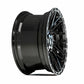 4PLAY Sport2.0 4PS28 17x9 -6et 5x5" & 5x5.5" Matte Black for 2021-2023 Ford Bronco Sport