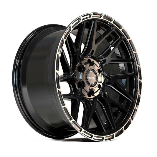 4PLAY Sport2.0 4PS28 20x9 -6et 5x5" & 5x5.5" Matte Black for Wrangler Gladiator