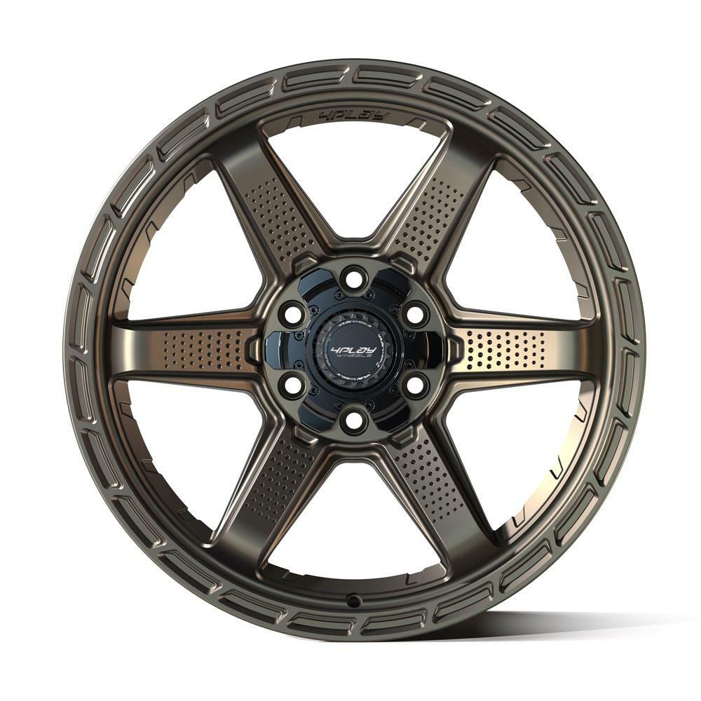 4PLAY Sport2.0 4PS63 18x9 -6et 6x135mm & 6x5.5" Bronze for 2021-2023 Ford Bronco