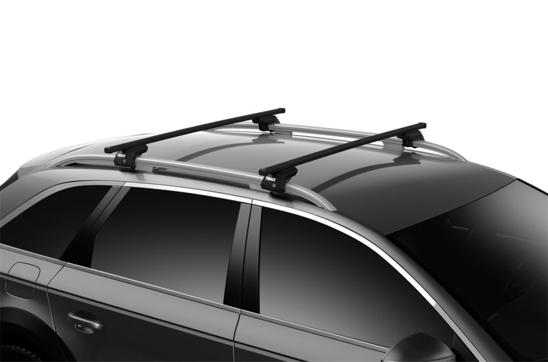 Thule SquareBar Evo 135 cm roof bar 2 pack black universal fitment 712400