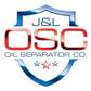 J&L 3044D-B Fits 2021-2023 Ford Bronco Sport Oil Separator 3.0 Driver Side (Black)