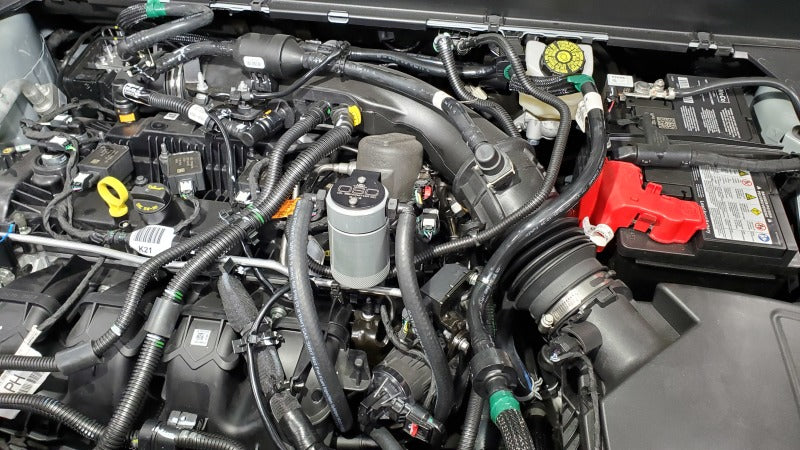 J&L 3044D-C Fits 2021-2023 Ford Bronco Sport Oil Separator 3.0 Driver Side (Clear)