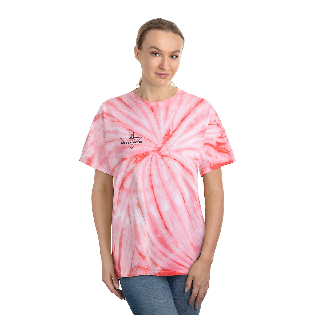 Tickle My Bronco Tie-Dye Tee, Cyclone