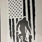 2021-2024 Ford Bronco Sasquatch American Flag Hood Decal