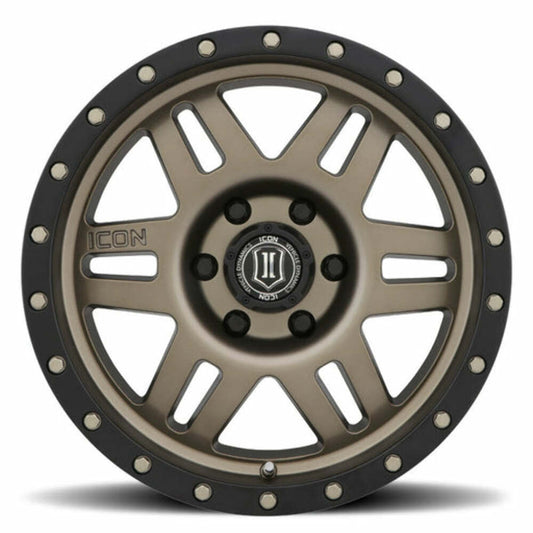 ICON 1417858357BR Fits 2021-2024 Ford Bronco Bronze Six Speed 17x8.5 6x5.5 Wheel