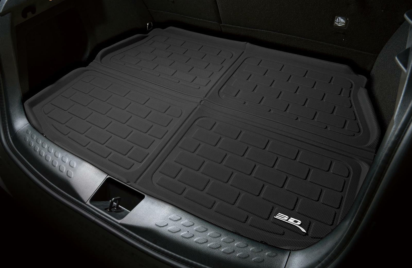 3D Maxpider M1fr1431309 Custom Fit Kagu Black Cargo Liner fits 2021-2023 Ford Bronco Sport