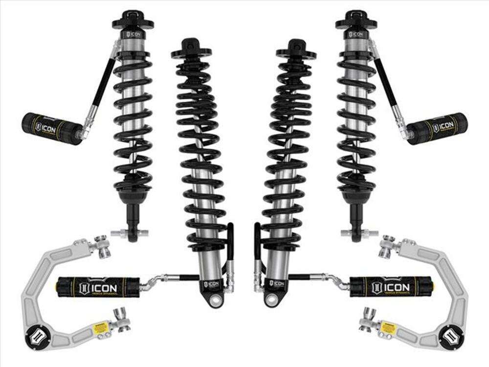 ICON K40014 2-3" Lift Stage 4 Suspension System Billet Fits 2021-2023 Ford Bronco Sasquatch