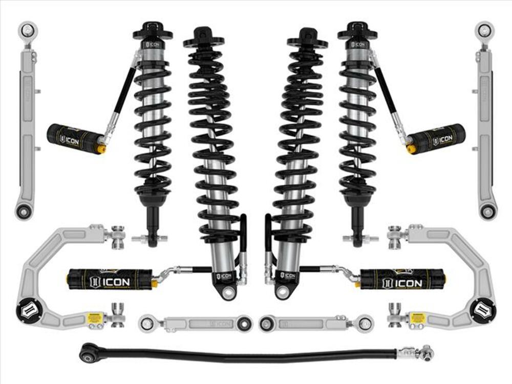 ICON K40017 2-3" Lift Stage 7 Suspension System Billet Fits 2021-2023 Ford Bronco Sasquatch