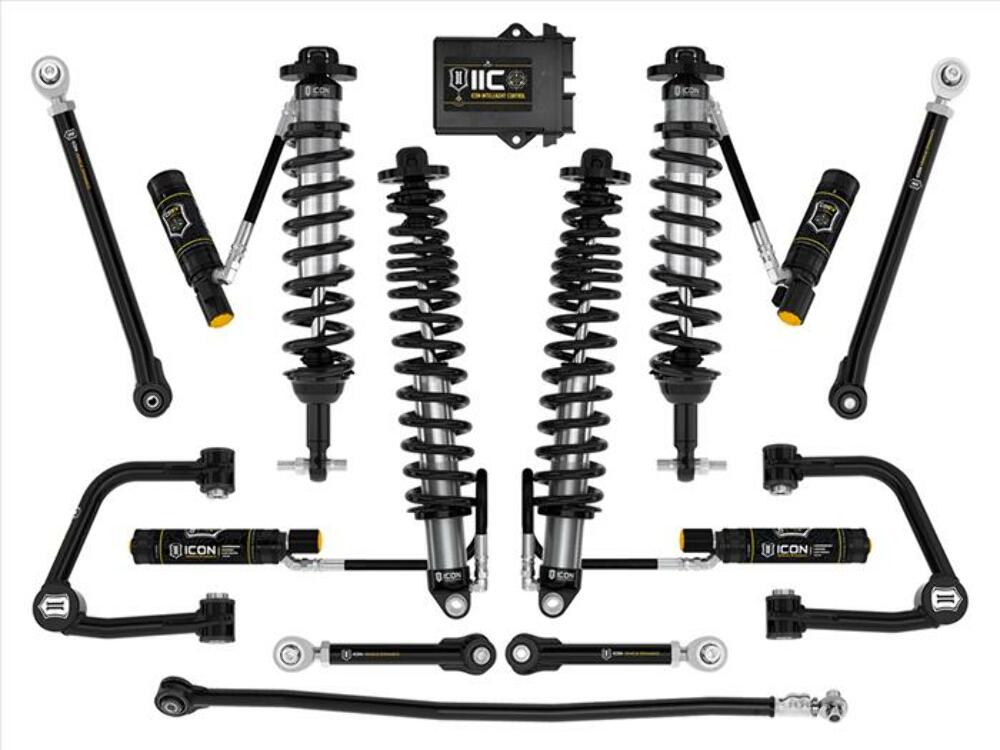 ICON K40018T 2-3" Lift Stage 8 Suspension System Billet Fits 2021-2023 Ford Bronco Sasquatch