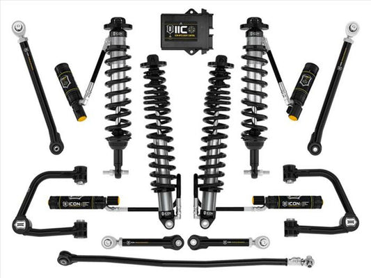 ICON K40018T 2-3" Lift Stage 8 Suspension System Billet Fits 2021-2024 Ford Bronco Sasquatch