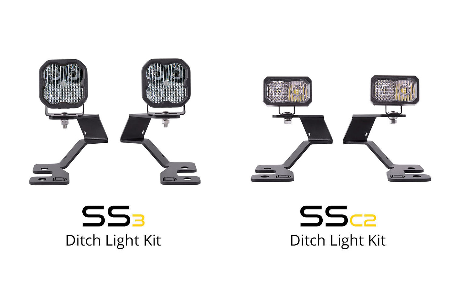 Diode Dynamics DD7139 2021-2023 Ford Bronco SS3 LED Ditch Light Kit