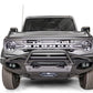 Fab Fours® Matrix Full Width Black Powder Coat Front Winch HD Bumper For 2021-2023 Ford Bronco FB21-X5251-1