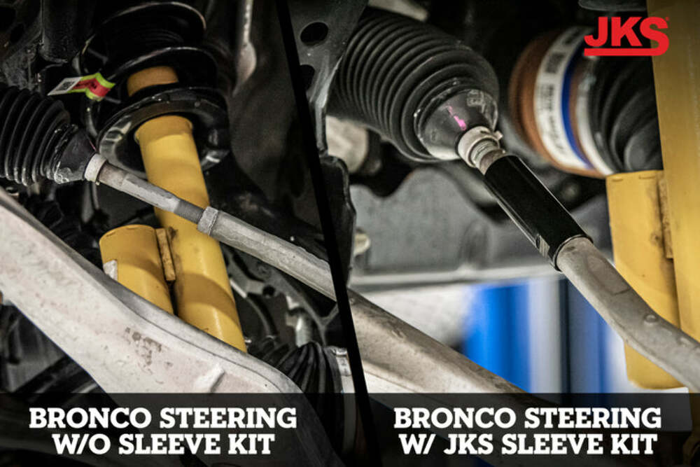 JKS 9700 Steering Sleeve Kit For 2021-2023 Ford Bronco