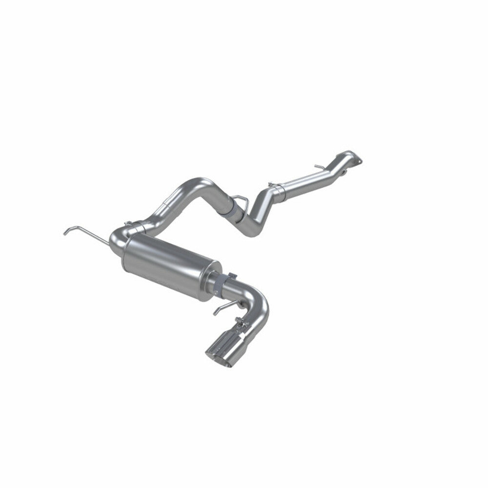 MBRP Stainless Steel 3" Cat-Back Single Exit Rear Exhaust w/Tip fits 2021-2023 Ford Bronco S5235304