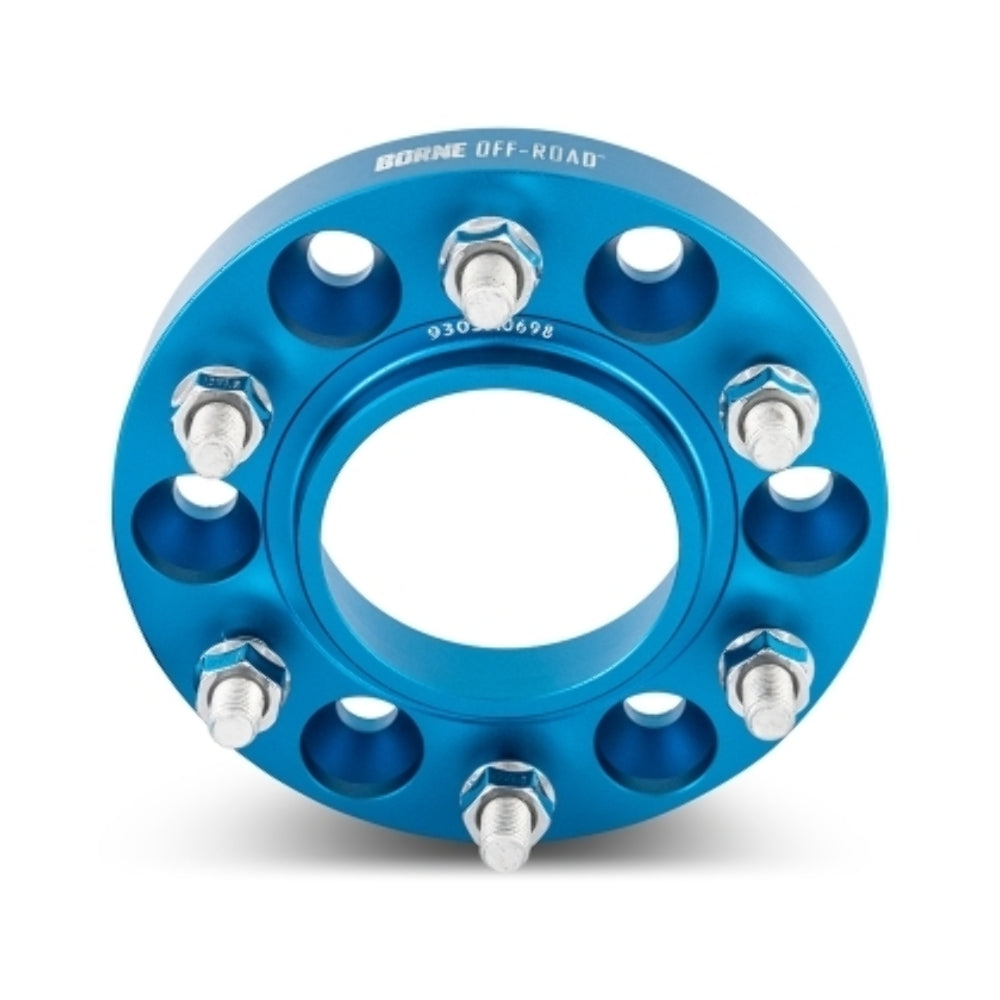 Mishimoto BNWS-001-250BL Fits 2021-2023 Ford Bronco Borne Off-Road 25mm Wheel Spacers 6x139.7 - Blue