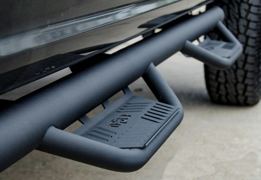 N-Fab HPF2172B-TX Fits 2021-2023 Ford Bronco Podium Step Nerf Bars- Textured Black