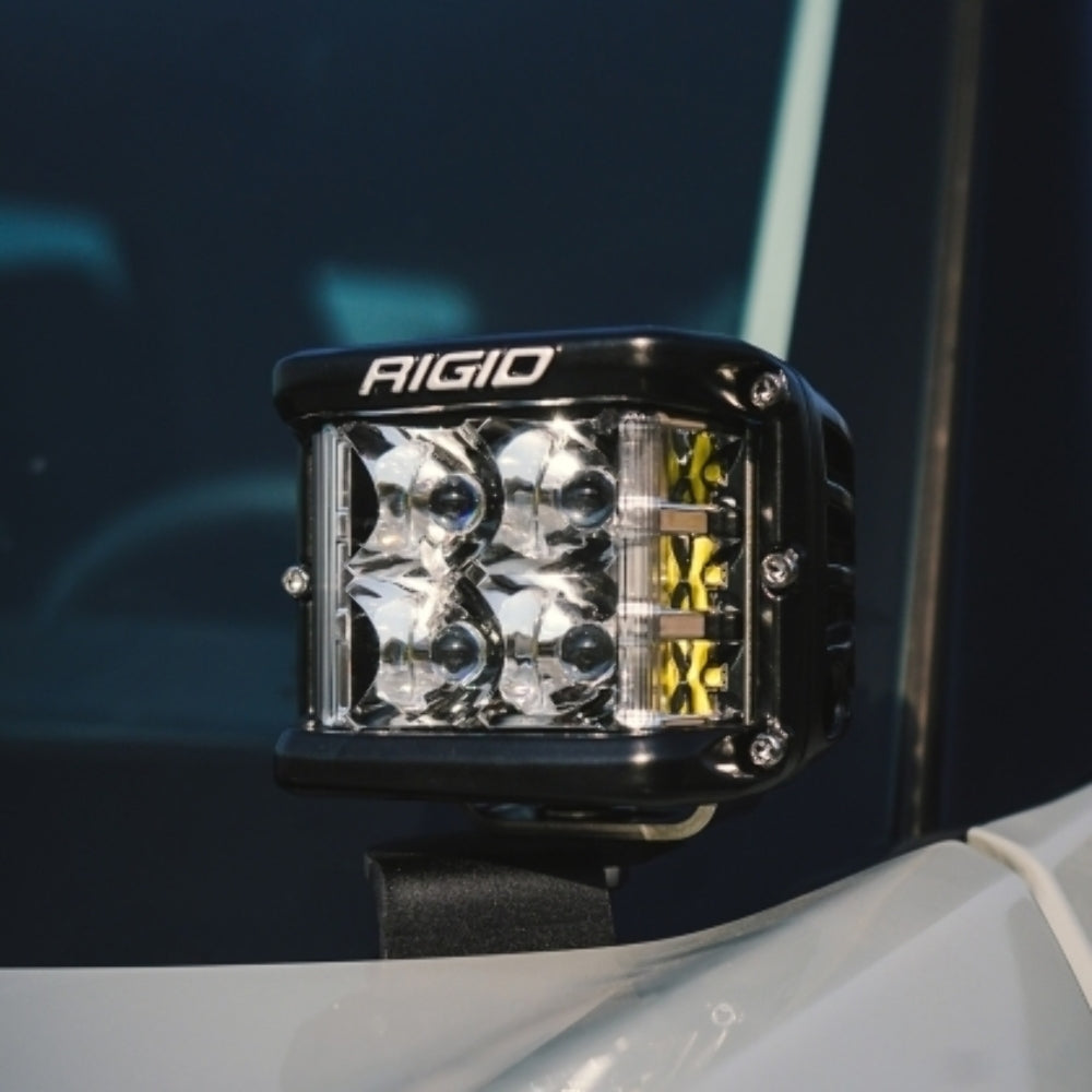 Rigid Industries 46710 Fits 2021-2023 Ford Bronco Sport A-Pillar D-SS Series Side Shooter Light Mount Kit