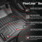 WeatherTech® DigitalFit™ 1st Row Black Molded Floor Liners For 2021-2023 Ford Bronco 4417021V