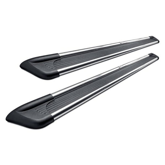 Westin 6" Sure-Grip Black Running Boards with Brite Trim For 2021-2023 Ford Bronco 4-Door 27-6620