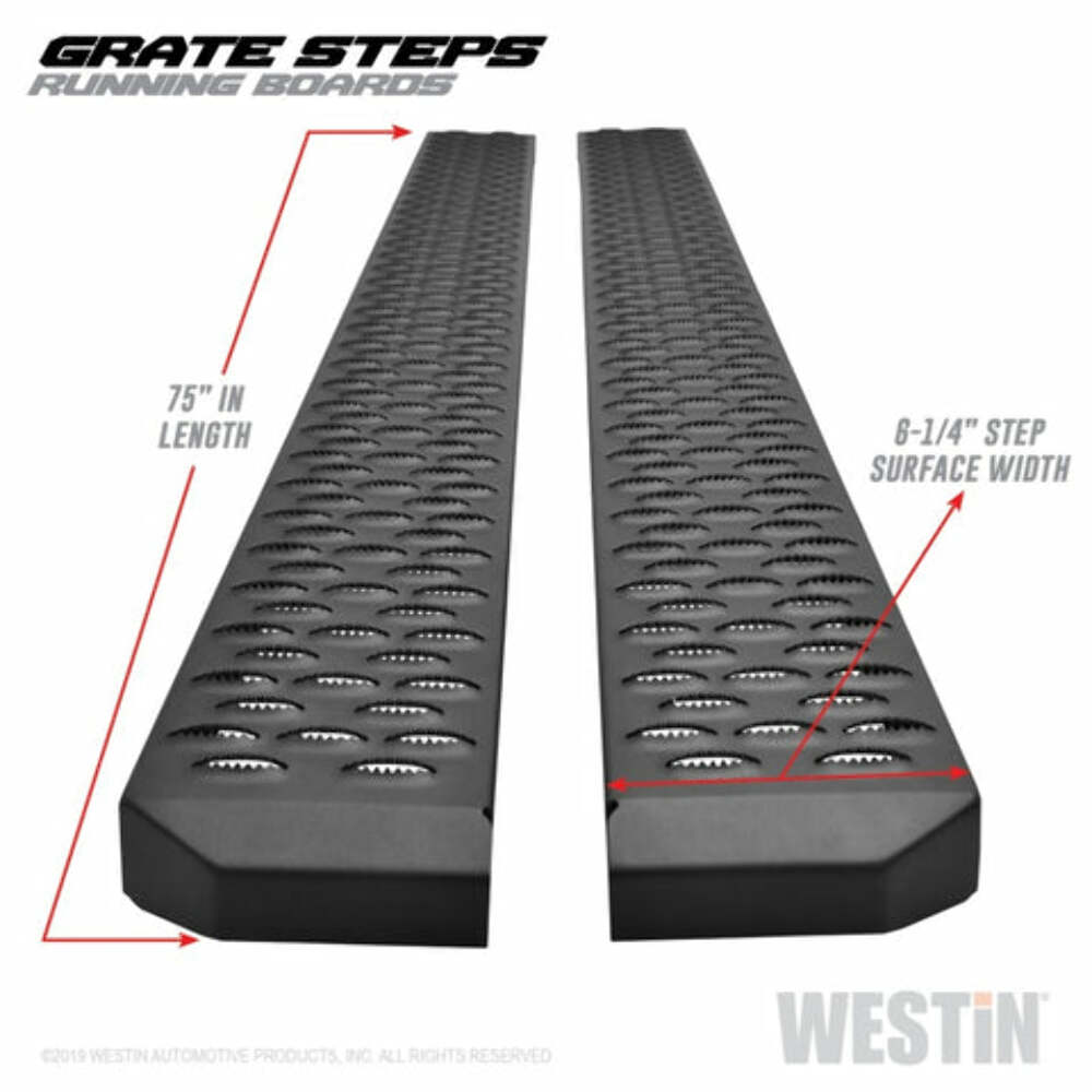 Westin GRATE Steps Running Boards for 2021-2023 Ford Bronco 27-74725