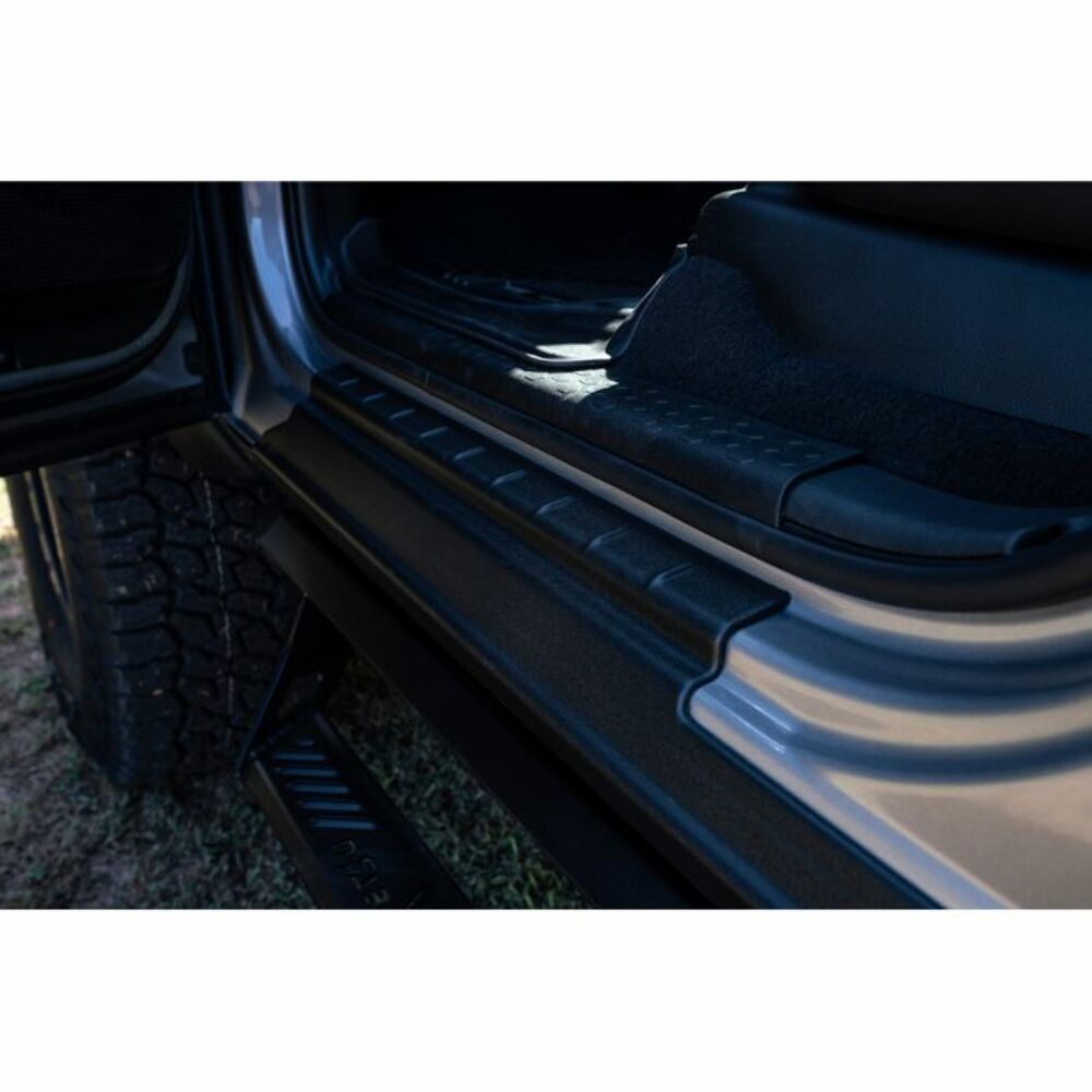 Bushwacker 14121 Fits 2021-2023 Ford Bronco Black Rocker Panel Trail Armor