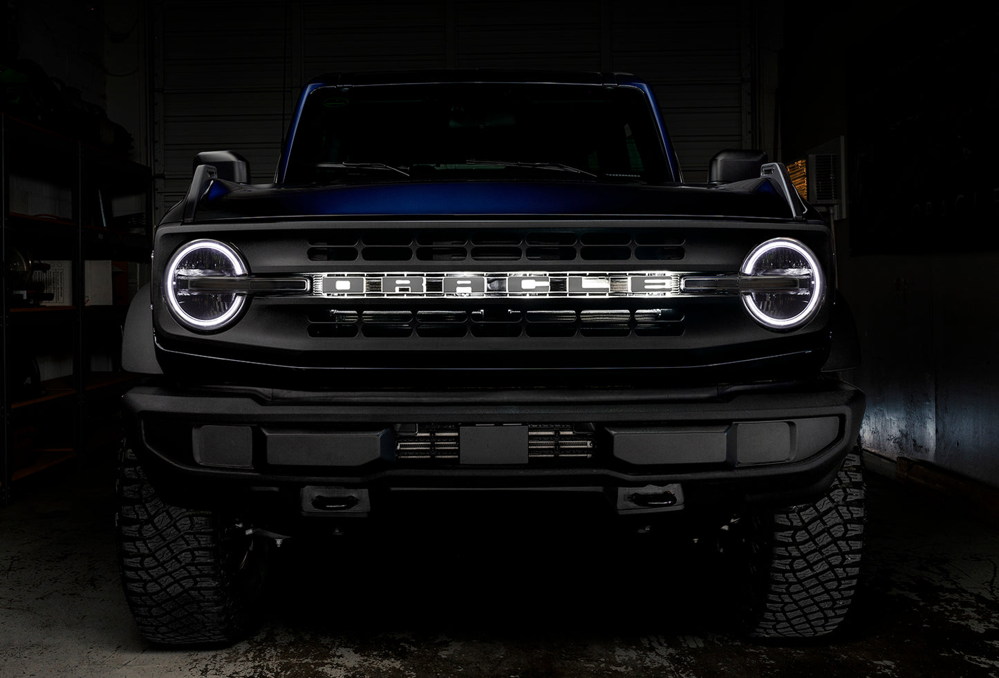 ORACLE Lighting 1468-333 Fits Ford Bronco ColorSHIFT® RGB+W Headlight Halo Upgrade Kit
