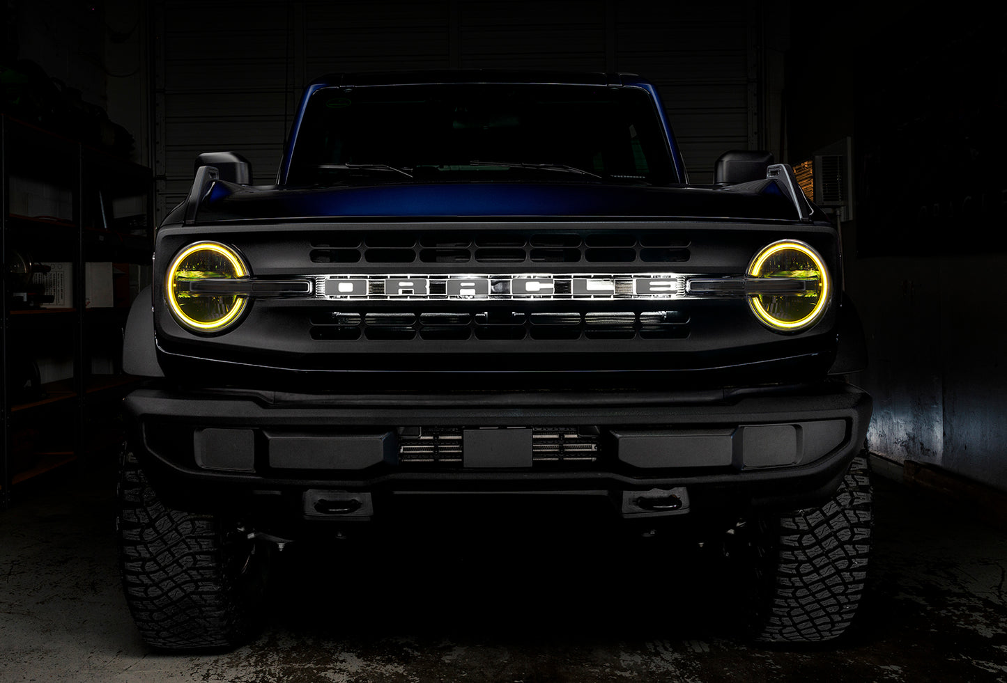 ORACLE Lighting 1468-334 Fits Ford Bronco ColorSHIFT® RGB+W Headlight Halo Upgrade Kit